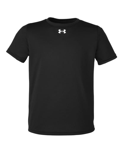 Under Armour Youth Tech™ Team T-Shirt 1377487 #color_Black/ White