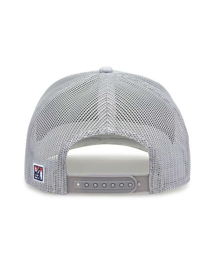 The Game Everyday Trucker Cap GB452E #color_Heather Light Grey