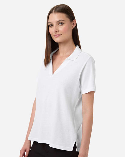 CORE365 Women's Resolve CVC Performance Pique Polo CE106W #colormdl_White