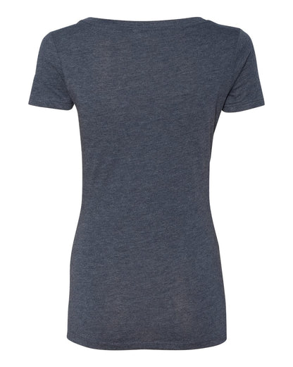 Next Level Women’s Triblend Scoop Neck T-Shirt 6730 #color_Vintage Navy