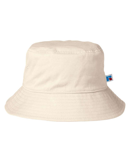 Russell Athletic Core Bucket Hat UB88UHU #color_Off White