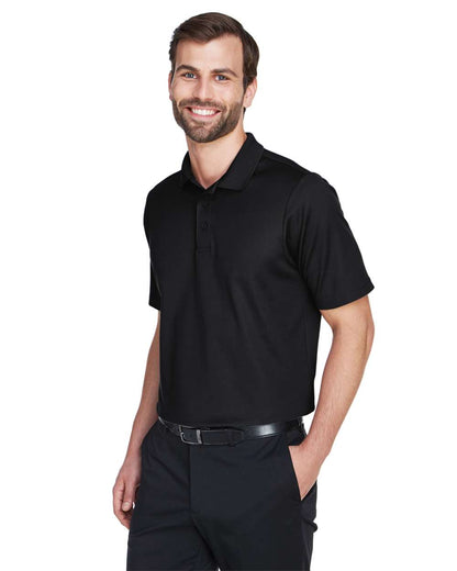 Devon & Jones Men's CrownLux Performance® Plaited Polo DG20 #colormdl_Black