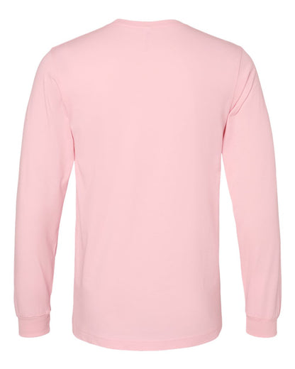 BELLA + CANVAS Jersey Long Sleeve Tee 3501 #color_Pink