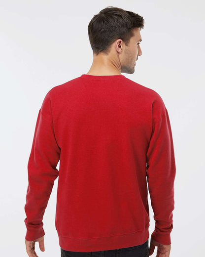 Tultex Fleece Crewneck Sweatshirt 340 #colormdl_Red