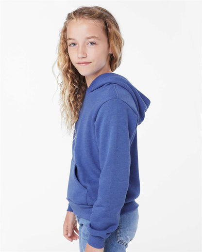 BELLA + CANVAS Youth Sponge Fleece Hoodie 3719Y #colormdl_Heather True Royal