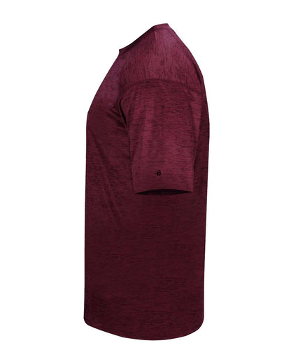 Badger Men's Tonal Blend T-Shirt 4171 #color_Maroon Tonal Blend