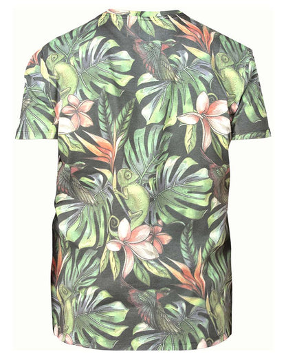 Threadfast Apparel Unisex Ultimate CVC T-Shirt 100A #color_Tropical Jungle