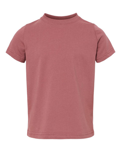 Rabbit Skins Toddler Fine Jersey Tee 3321 #color_Rouge