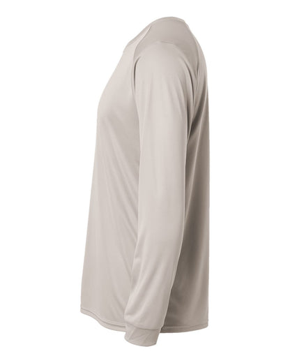 Paragon Unisex Long Islander Performance Long Sleeve T-Shirt 210 #color_Sand