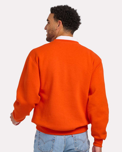 Boxercraft Fleece Crew Pullover BM5101 #colormdl_Burnt Orange