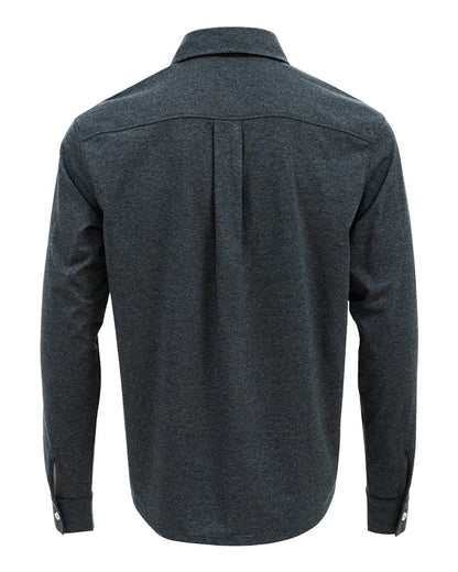 Recover Men's Eco Button Down Shirt EC650 #color_Charcoal