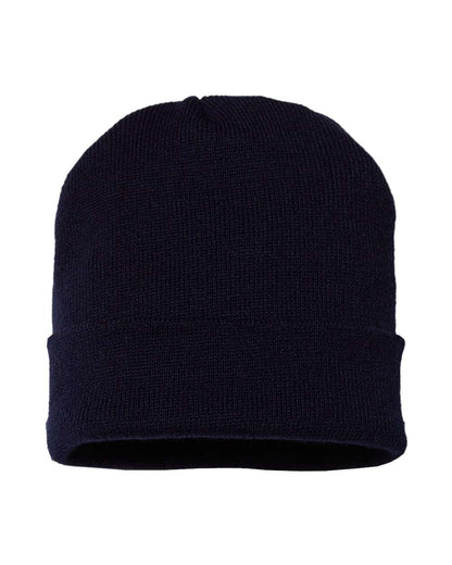 CAP AMERICA USA-Made 12" Cuffed Beanie TKN24 #color_True Navy