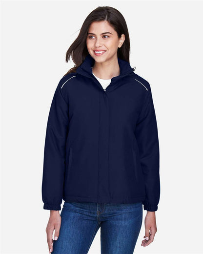 CORE365 Women's Brisk Insulated Jacket 78189 #colormdl_Classic Navy
