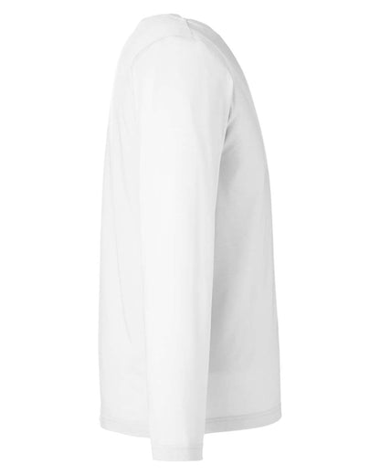 CORE365 Unisex Fusion ChromaSoft™ Performance Long Sleeve T-Shirt CE111L #color_White