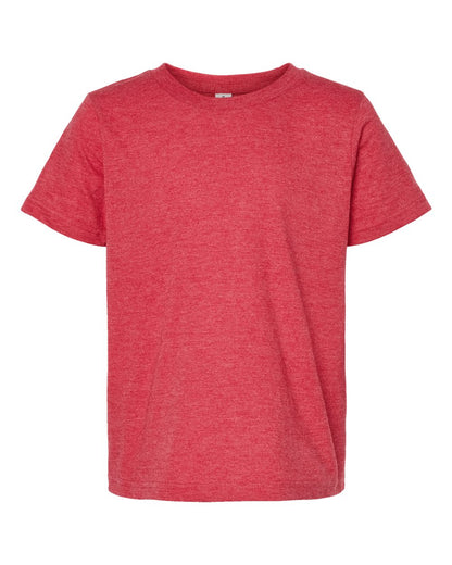 Tultex Youth Fine Jersey T-Shirt 235 #color_Heather Red