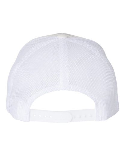 YP Classics Retro Trucker Cap 6606 #color_Multicam Alpine/ White