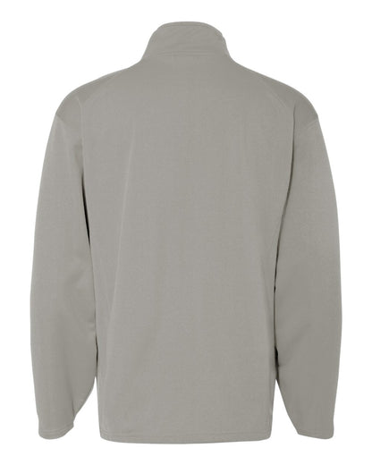 Badger Performance Fleece Quarter-Zip Pullover 1480 #color_Silver