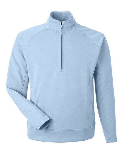 J. America Unisex Apex Fleece Quarter-Zip Sweatshirt 8751 #color_Ice Blue