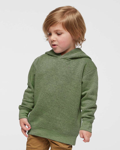 Rabbit Skins Toddler Pullover Fleece Hoodie 3326 #colormdl_Bamboo Blackout