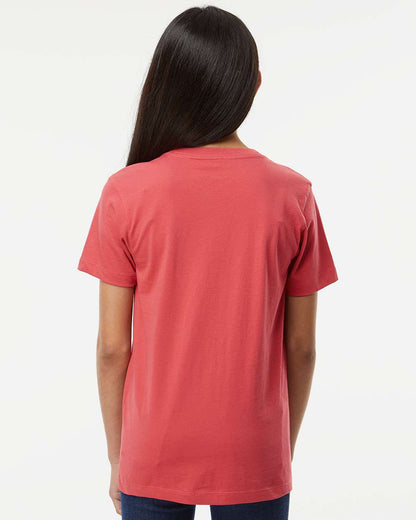 SoftShirts Youth Organic T-Shirt 402 #colormdl_Brick