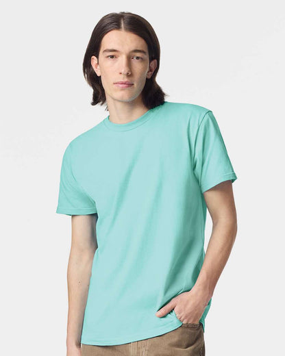 American Apparel Unisex Fine Jersey Tee 2001 #colormdl_Celadon