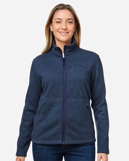 Marmot Women's Drop Line Fleece Jacket M16250 #colormdl_Arctic Navy Heather