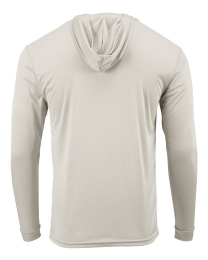 Paragon Unisex Bahama Performance Hooded Long Sleeve T-Shirt 220 #color_Sand