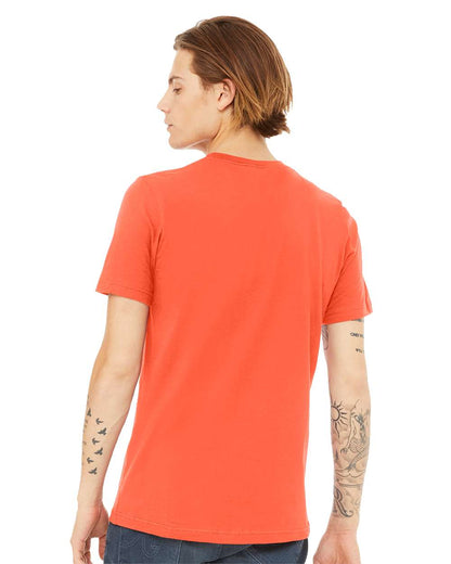 BELLA + CANVAS Jersey Tee 3001 #colormdl_Coral