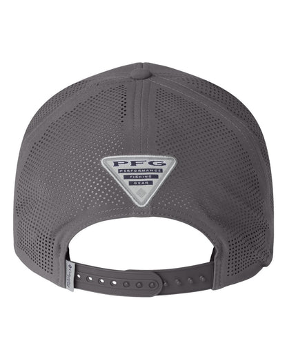 Columbia Tidal Pursuit™ 3D Stretch Snapback Cap 212134 #color_City Grey/ Fish Circle Bass