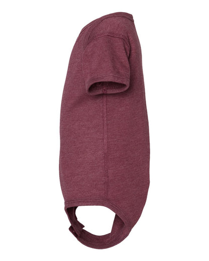 Rabbit Skins Infant Fine Jersey Bodysuit 4424 #color_Vintage Burgundy
