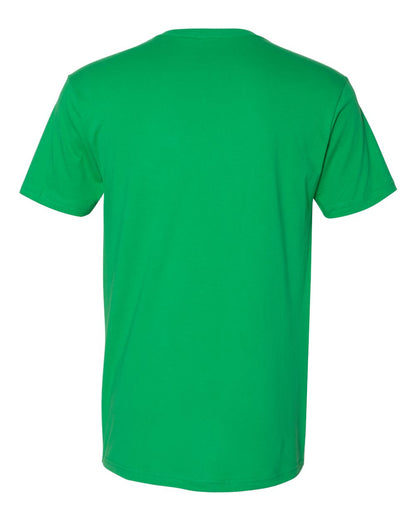 Next Level Unisex Cotton V-Neck T-Shirt 3200 #color_Kelly Green