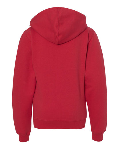 Independent Trading Co. Youth Midweight Hooded Sweatshirt SS4001Y #color_Red