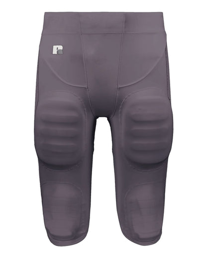 Russell Athletic Unisex Beltless Football Pants R26XPM #color_Stealth