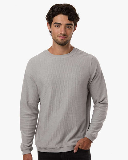 Boxercraft Unisex Corded Crewneck Sweatshirt D02 #colormdl_Oxford