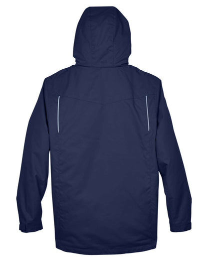CORE365 Men's Region 3-in-1 Jacket with Fleece Liner 88205 #color_Classic Navy