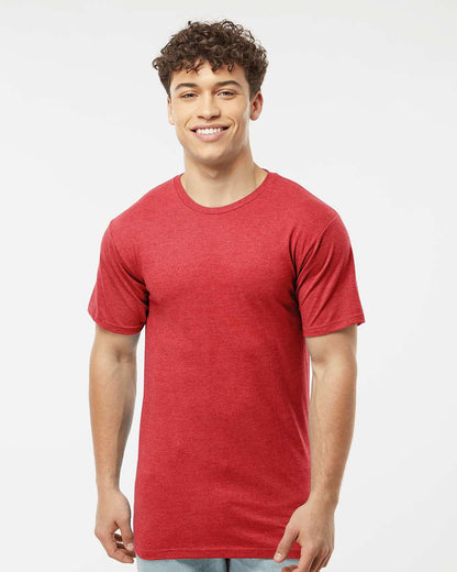 Tultex Heavyweight Jersey T-Shirt 290 #colormdl_Heather Red