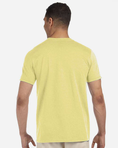 Gildan Unisex Softstyle® T-Shirt 64000 #colormdl_Cornsilk
