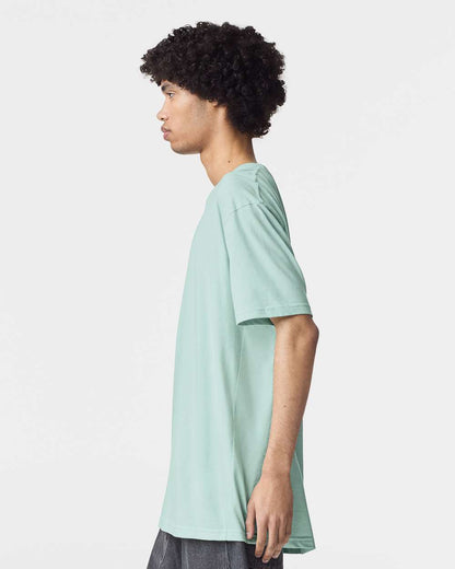 American Apparel Unisex Fine Jersey Tee 2001 #colormdl_Sea Spray