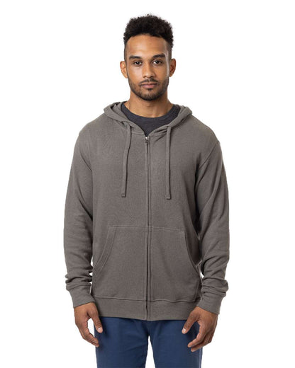 econscious Unisex Hemp Hero Full-Zip Hooded Sweatshirt EC5980 #colormdl_Stonework Grey
