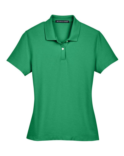 Devon & Jones Women's DRYTEC20™ Performance Polo DG150W #color_Kelly Green