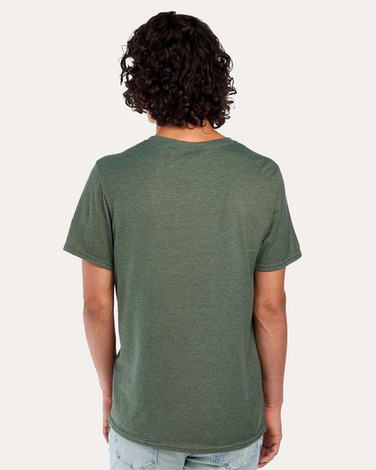 JERZEES Premium Blend Ring-Spun T-Shirt 560MR #colormdl_Military Green Heather