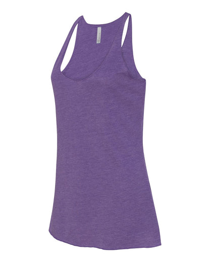 BELLA + CANVAS Women's Triblend Racerback Tank 8430 #color_Purple Triblend