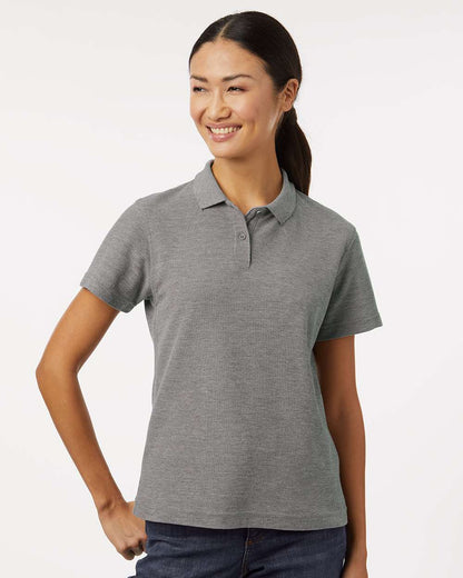 AllPro Women's Pique Polo 62800L #colormdl_Heather Granite