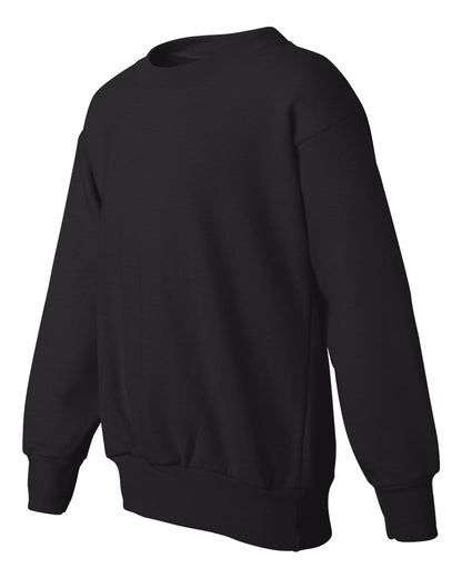 Hanes Youth EcoSmart® Crewneck Sweatshirt P360 #color_Black