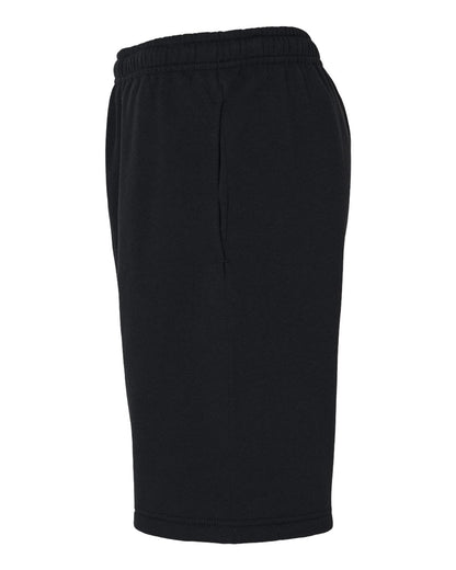 JERZEES Unisex Nublend® Fleece Shorts 978MPR #color_Black