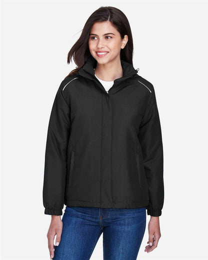 CORE365 Women's Brisk Insulated Jacket 78189 #colormdl_Black