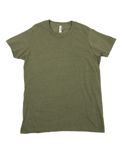 Ei Lo Women's Premium Cotton Blend T-Shirt 6220 #color_Olive Heather