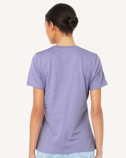 BELLA + CANVAS Women’s Relaxed Jersey Tee 6400 #colormdl_Dark Lavender