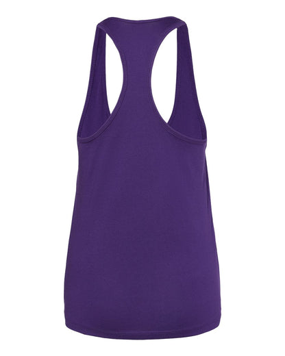 BELLA + CANVAS Women's Jersey Racerback Tank 6008 #color_Team Purple