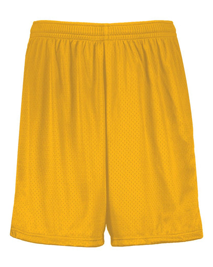 Augusta Sportswear Youth Modified Mesh Shorts 1851 #color_Gold